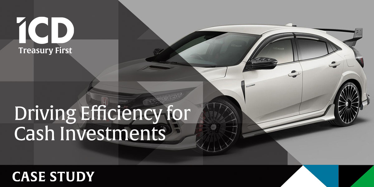 Honda – Driving Efficiency for Cash Investments