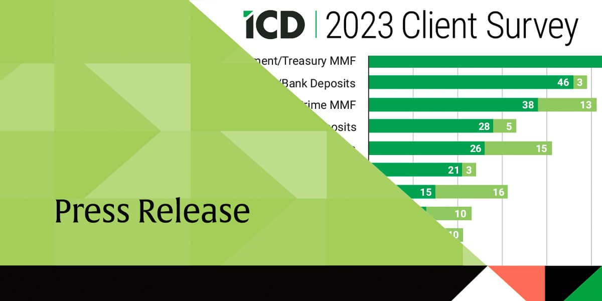 ICD 2023 Client Survey Shows Companies Concerned About Counterparty Risk Before Bank Failures
