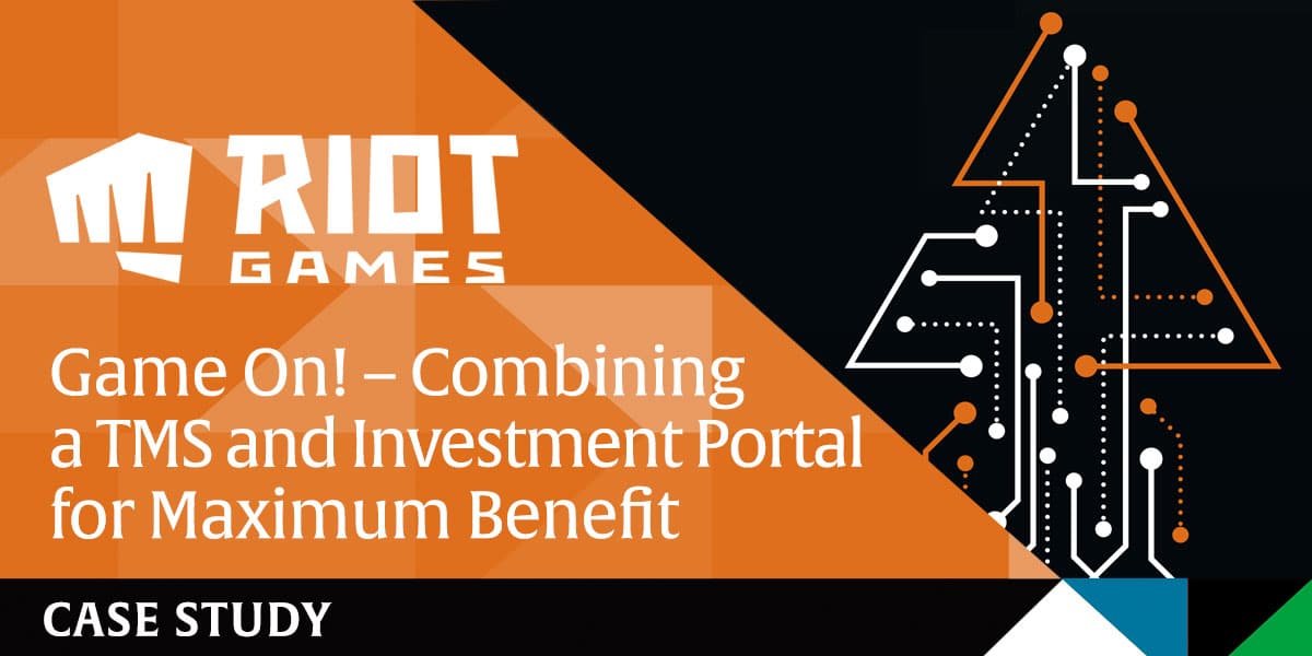 Game On! – Combining a TMS and Investment Portal for Maximum Benefit