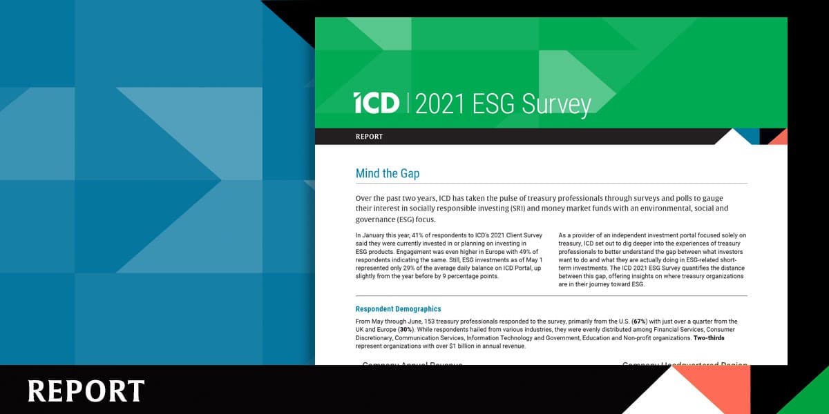 ICD 2021 ESG Survey